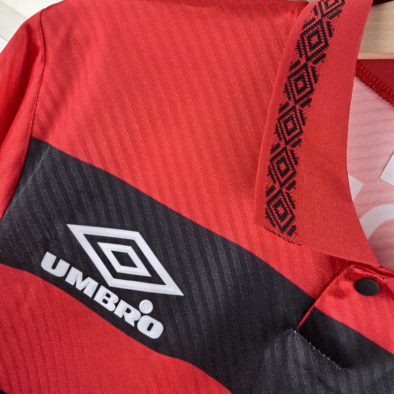 Camisa 1 Flamengo Retrô 1994 Manga longa - Masculina